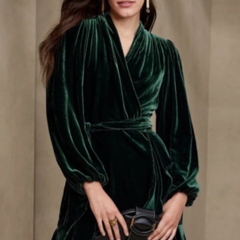 Banana Republic Dress XS New Green